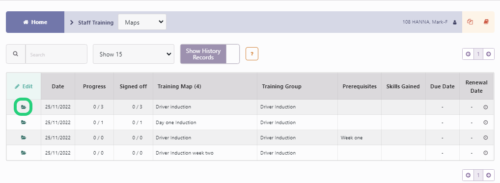 How to Assign a Training Group to an Employee